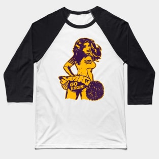 Minnesota Cheerleader Baseball T-Shirt